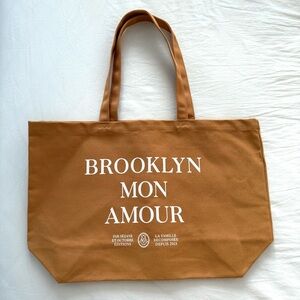 Sezane Brooklyn Mon Amour Tote Bag